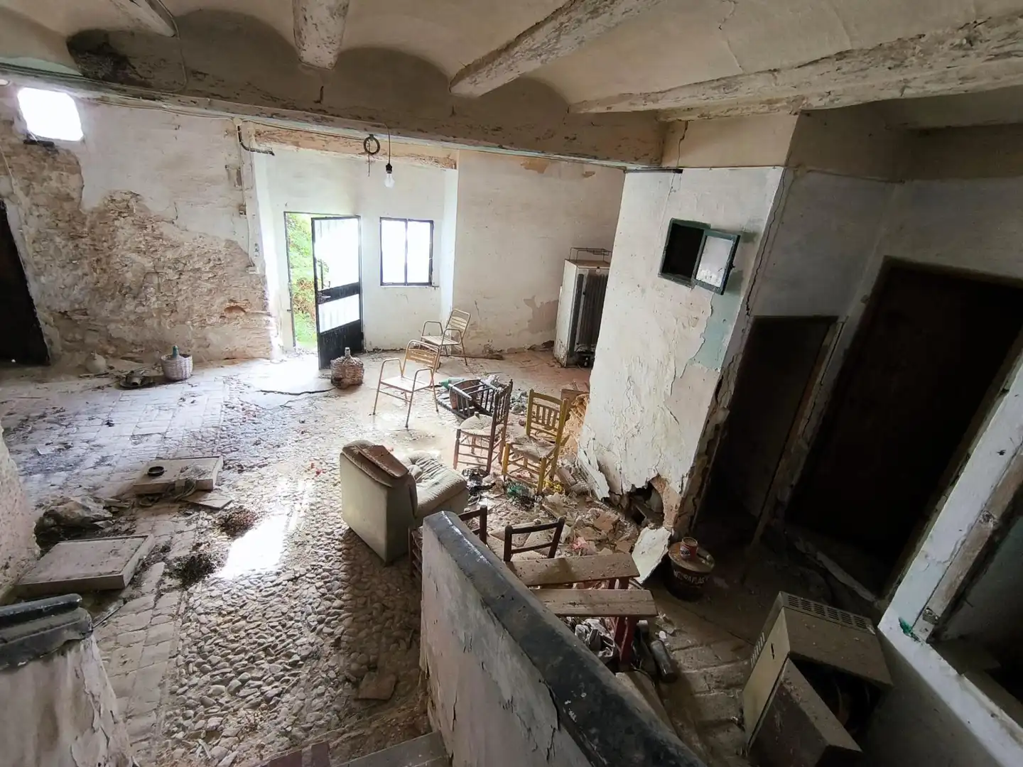 Comedor de Finca rústica en venta en Ontinyent con Jardín privado