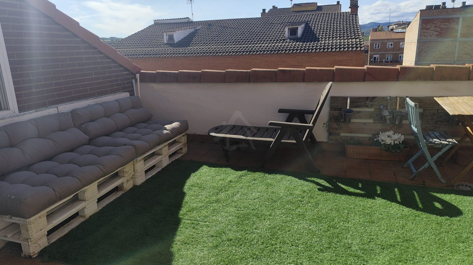 Terrace of Attic for sale in Murillo de Río Leza  with Air Conditioner, Heating and Parquet flooring
