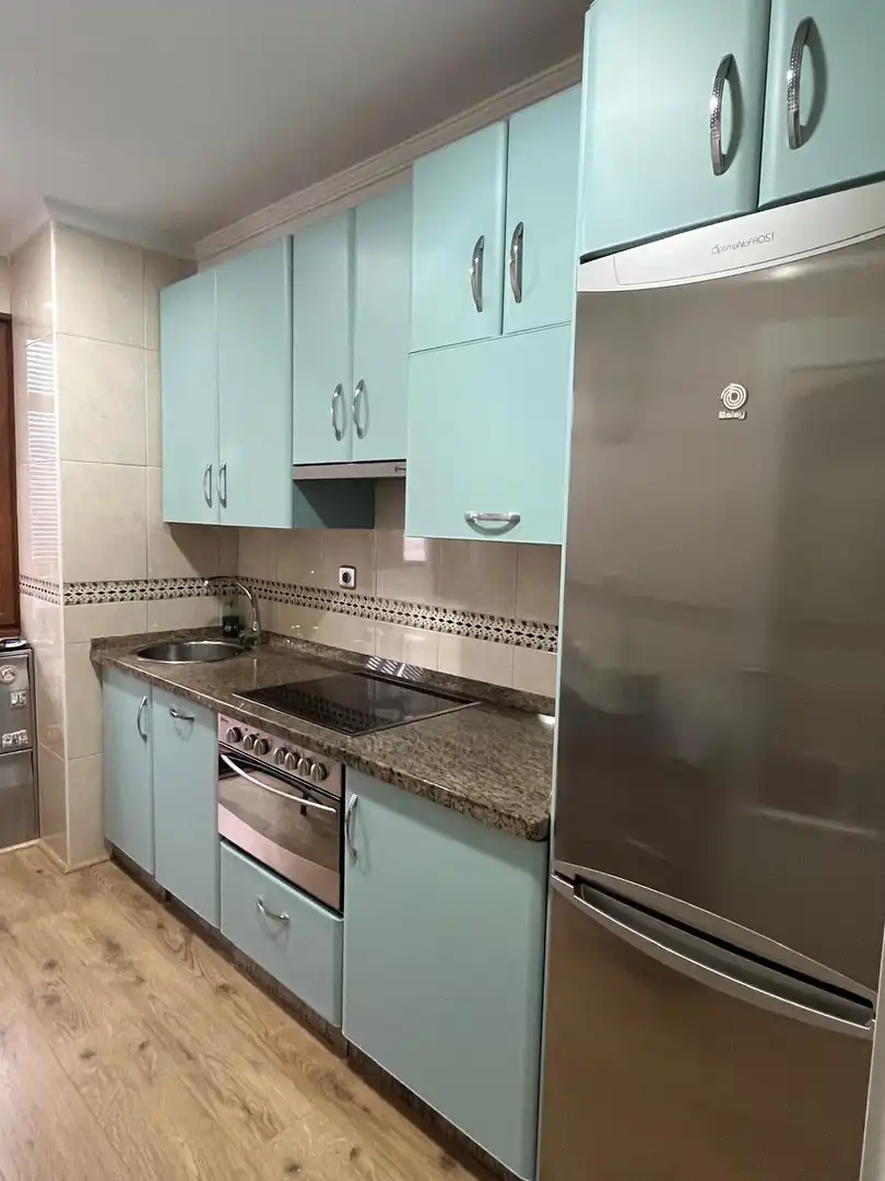 Cocina de Apartamento de alquiler en Oviedo  con Calefacción y Amueblado