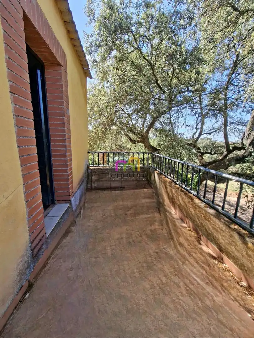 Terrasse von Country house zum Verkauf in Badajoz mit Terrasse, Abstellraum und Schwimmbad