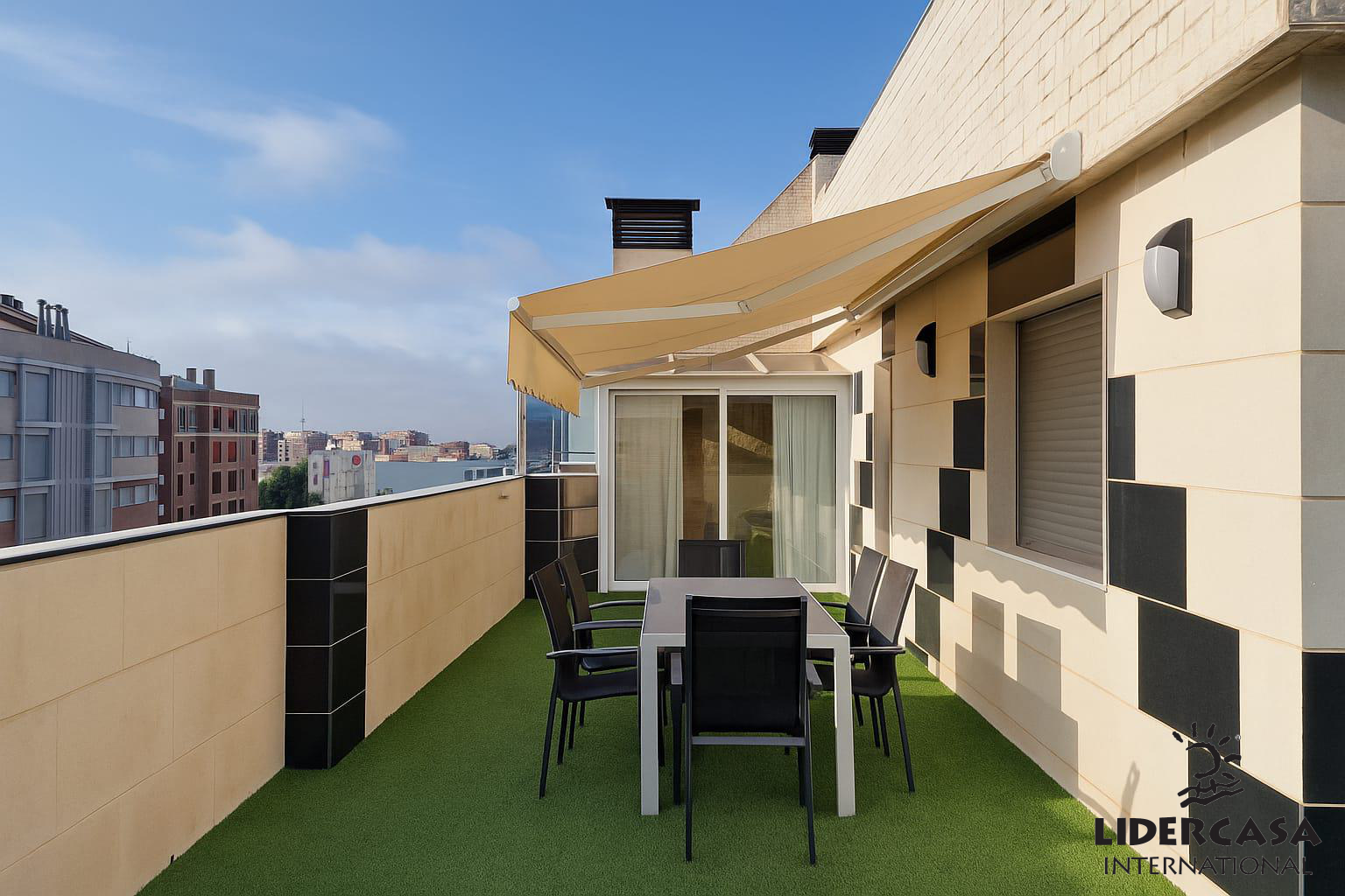 Terraza de Apartamento de alquiler en  Murcia Capital con Terraza y Trastero