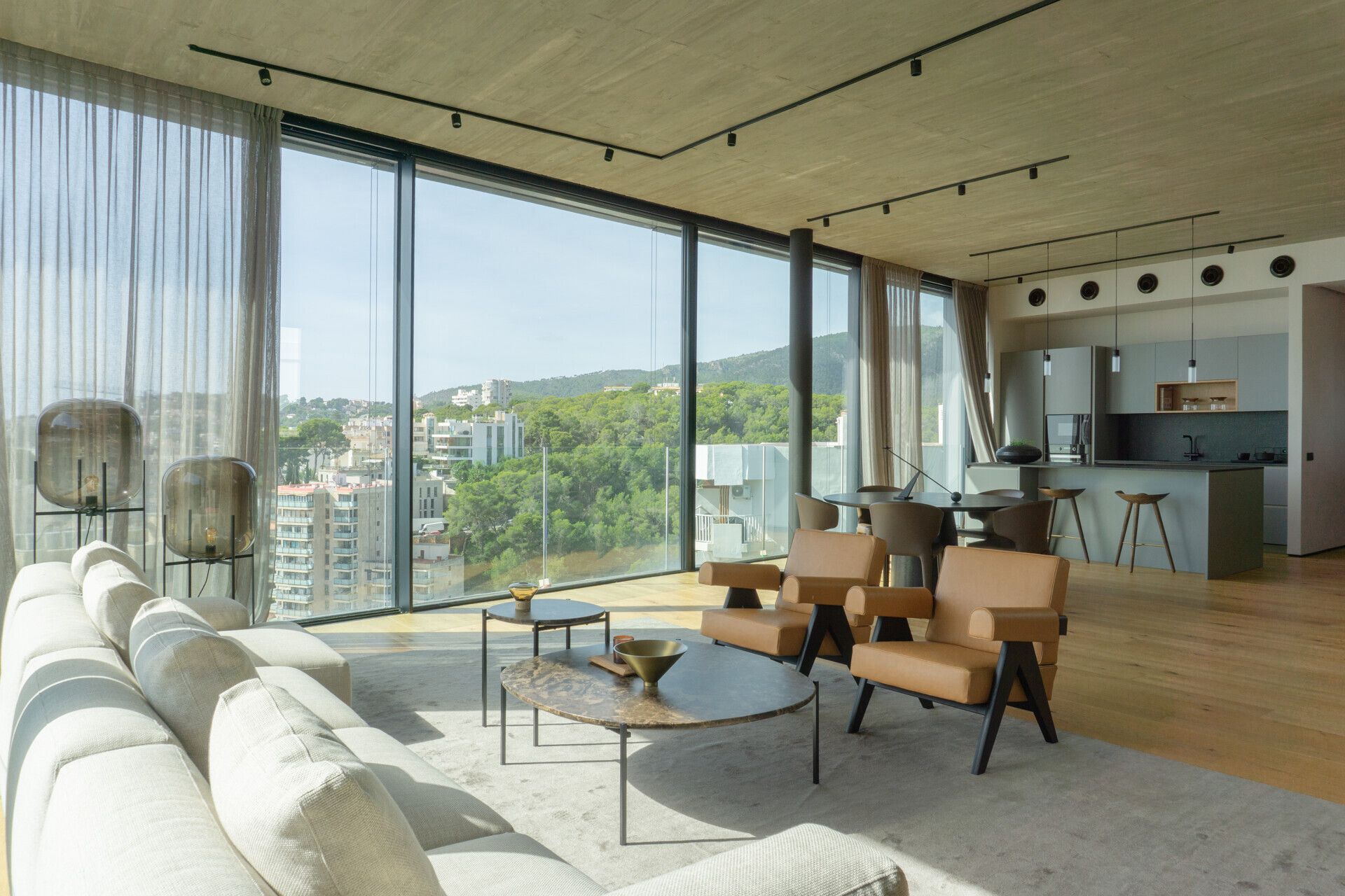 Living room of Attic for sale in  Palma de Mallorca  with Air Conditioner, Heating and Terrace