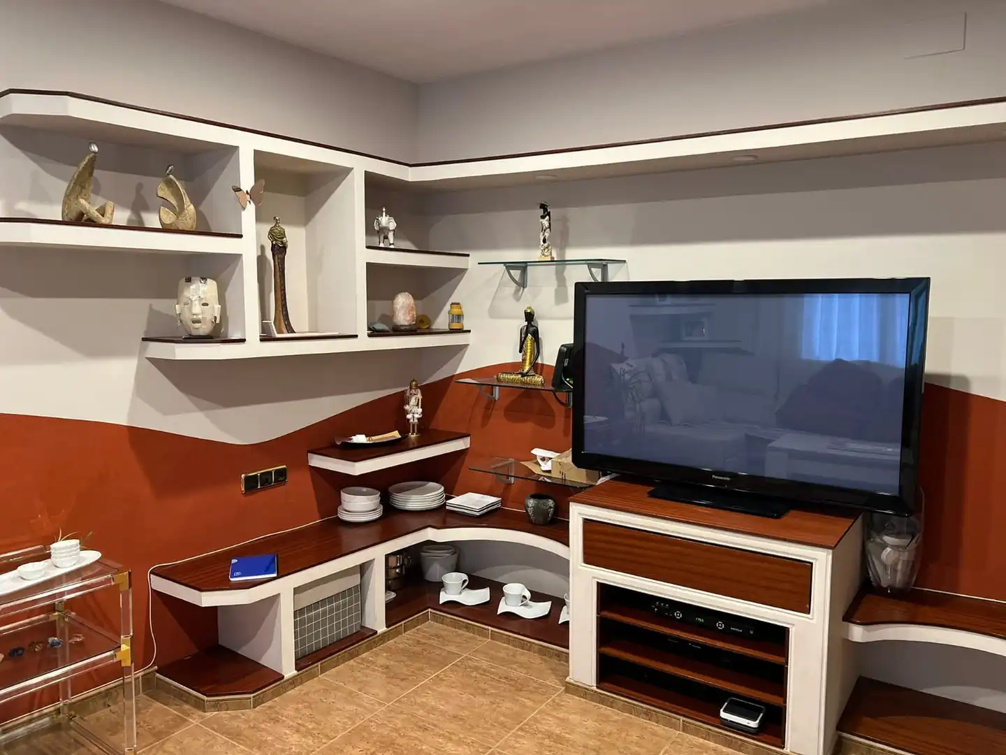 Living room of Flat for sale in Santa Margarida de Montbui  with Heating and Furnished
