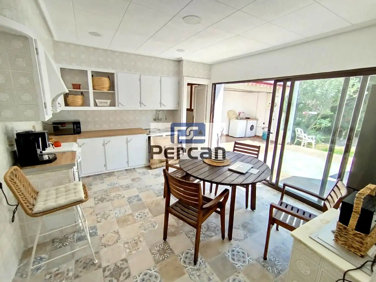 Kitchen of Houses for sale in El Campello  with Air Conditioner, Private garden and Terrace