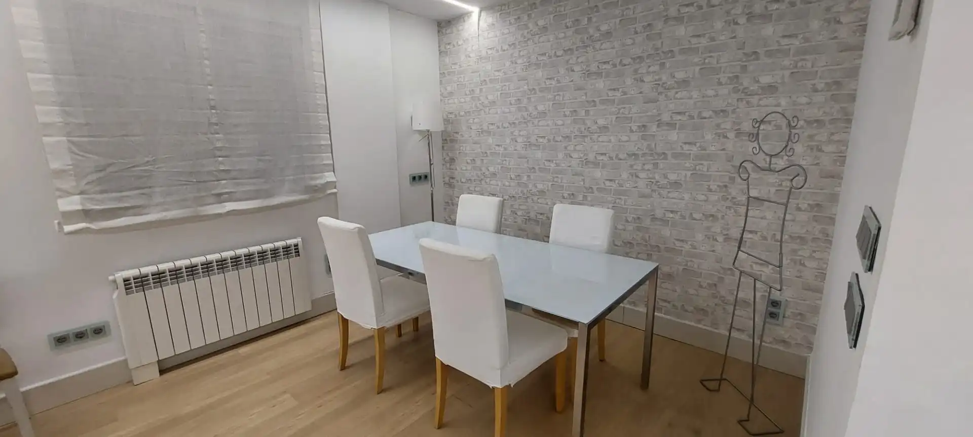 Menjador de Apartament de lloguer en Murcia amb Aire condicionat, Calefacció i Moblat
