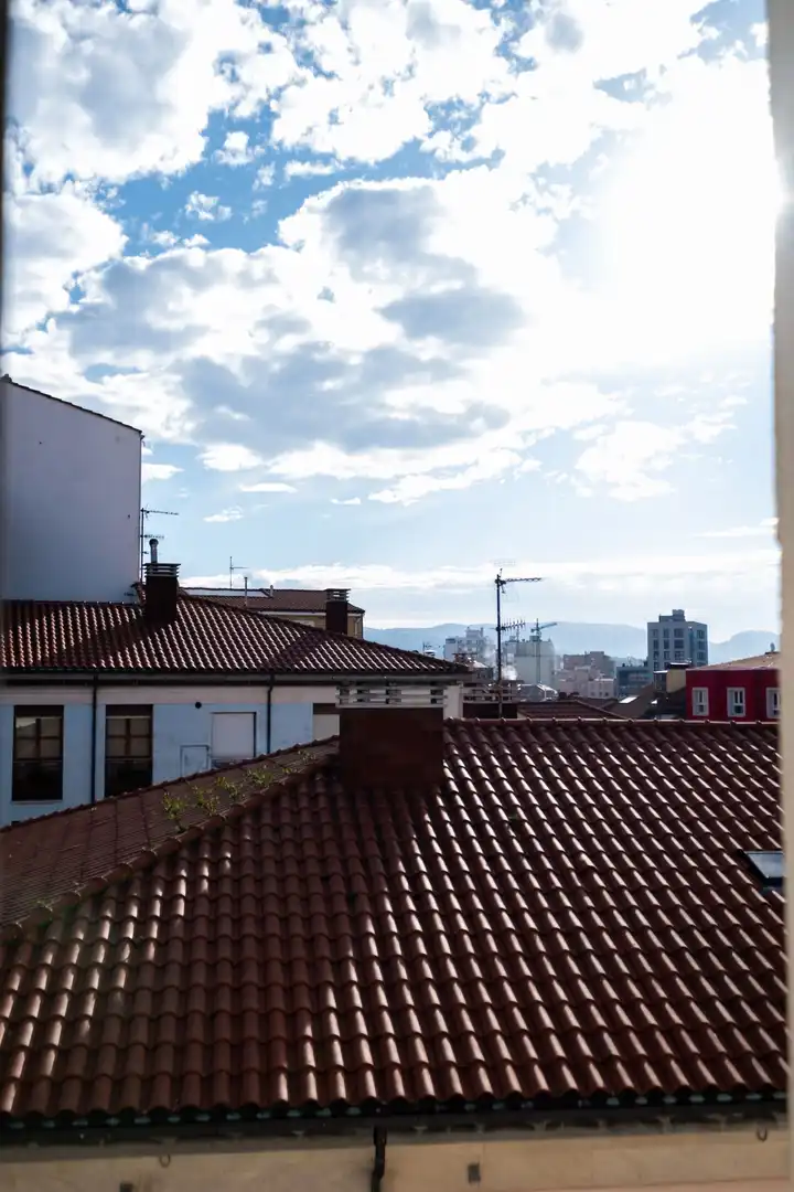 Exterior view of Flat for sale in Gijón   with Heating and Furnished