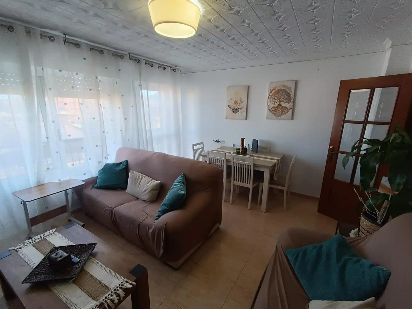 Sala de estar de Piso en venta en Cartagena con Balcón