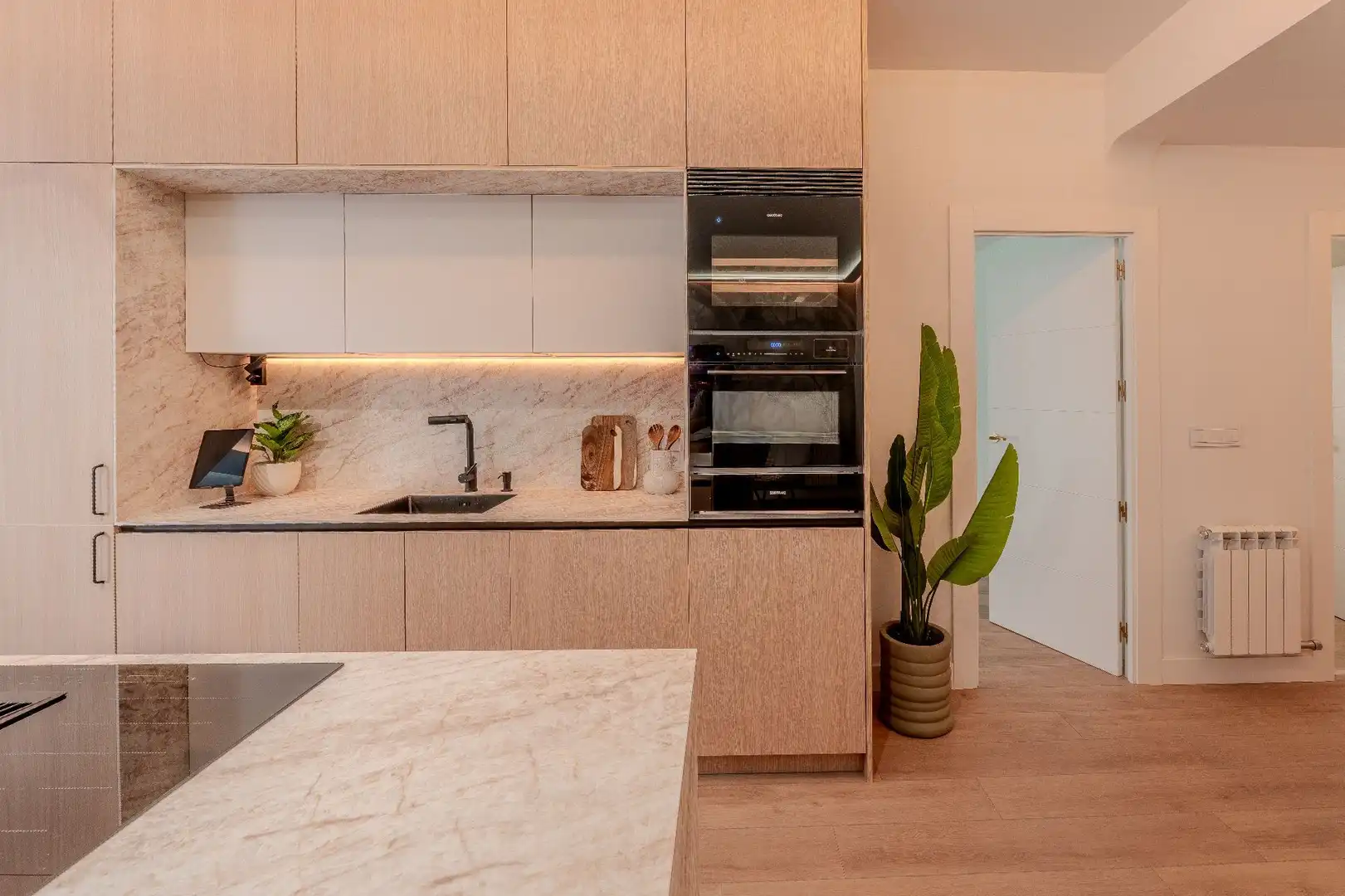 Küche von Wohnung zum Verkauf in  Logroño mit Klimaanlage, Heizung und Terrasse