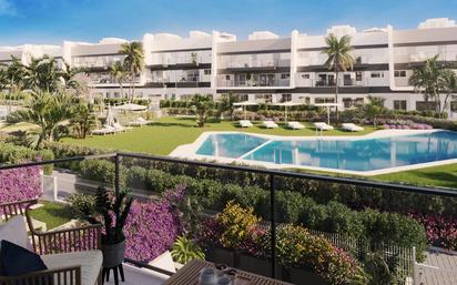 Garden of Apartment for sale in Santa Pola  with Air Conditioner, Private garden and Terrace