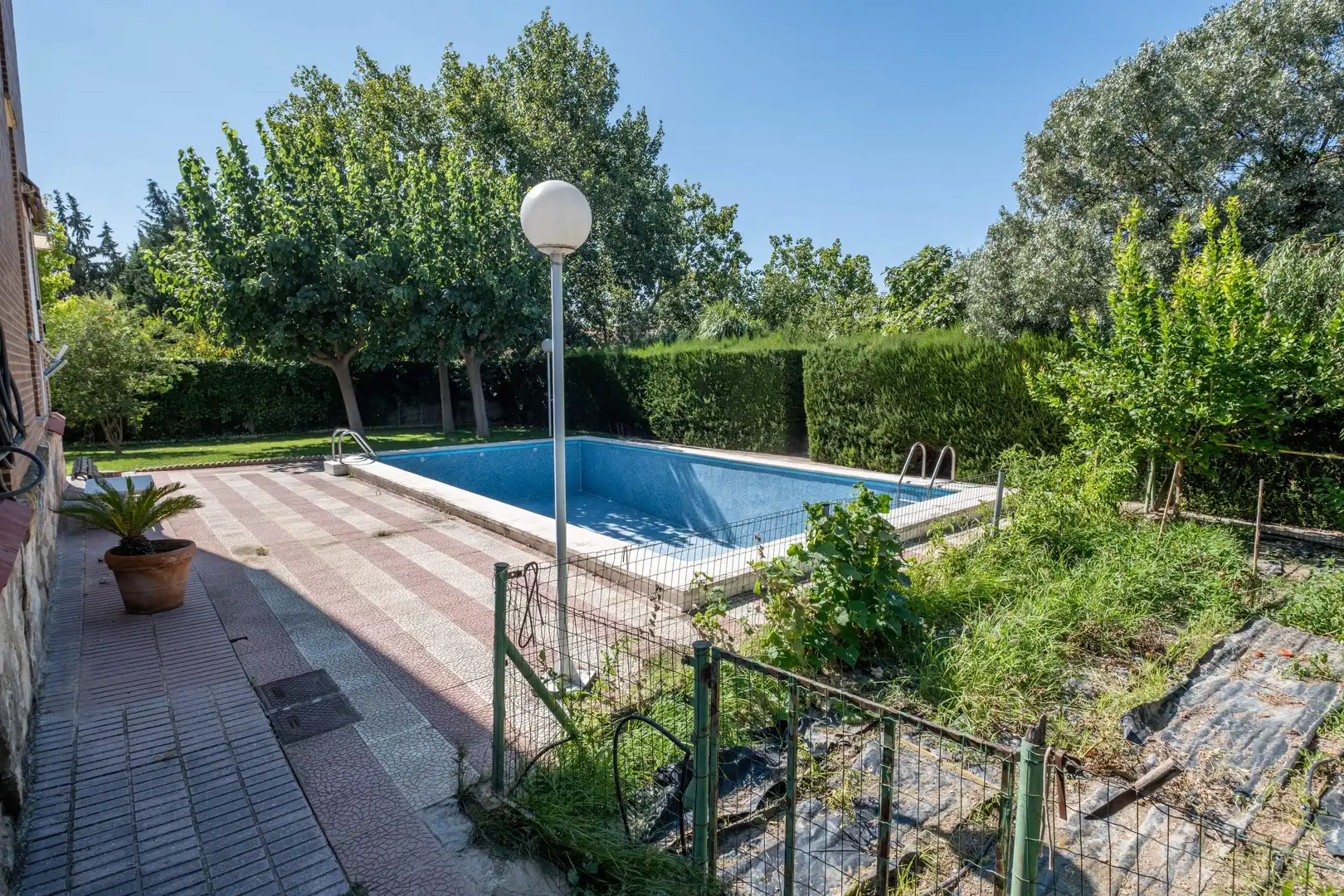 Piscina de Casa o chalet en venta en Zaragoza con Jardín privado, Terraza y Piscina