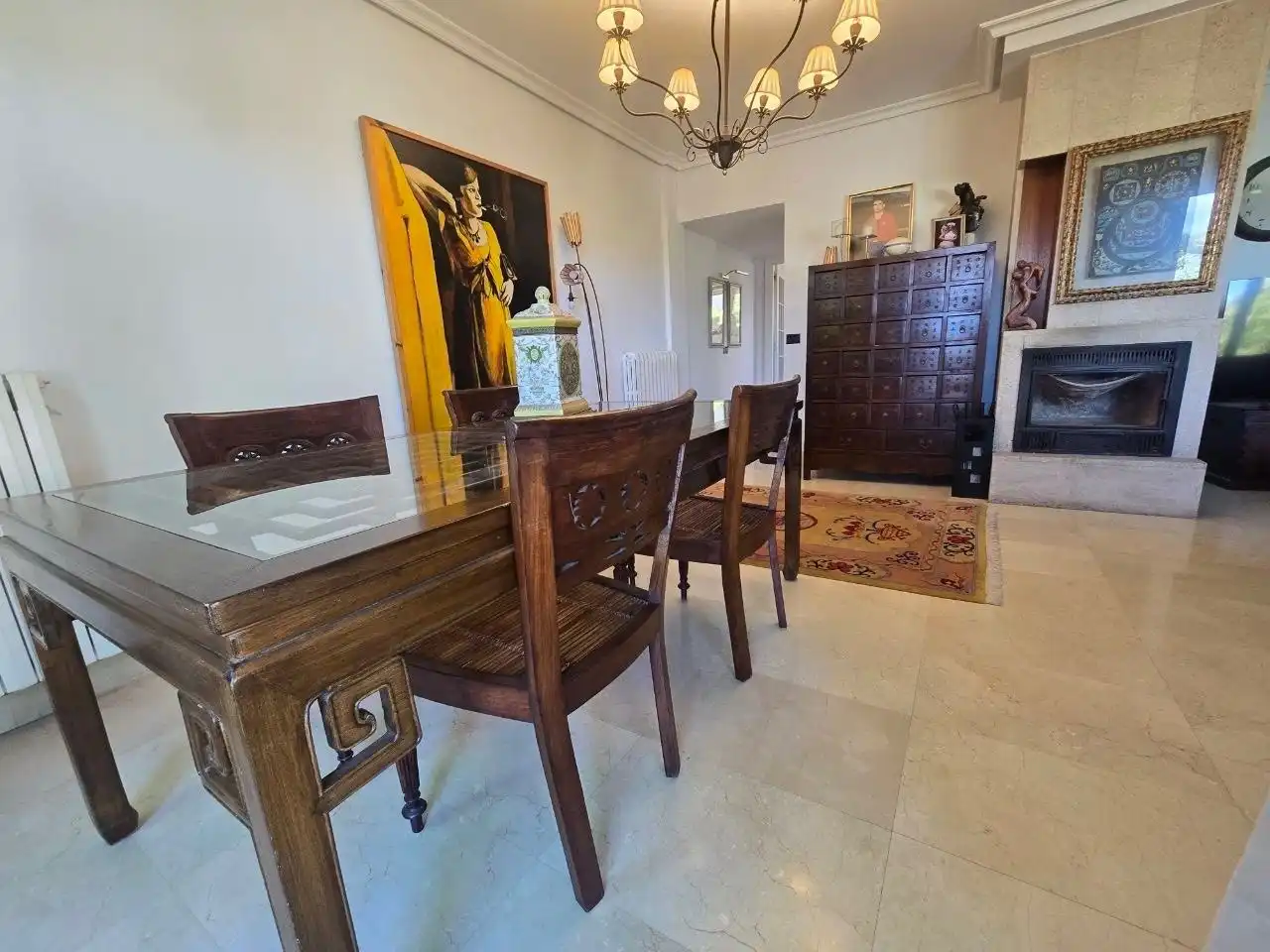 Comedor de Casa o chalet en venta en  Logroño con Calefacción, Jardín privado y Terraza