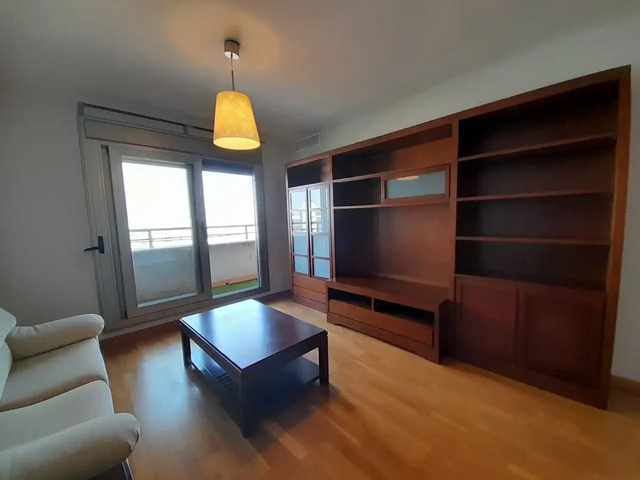 Sala de estar de Piso de alquiler en Málaga con Calefacción, Parquet y Lavadora