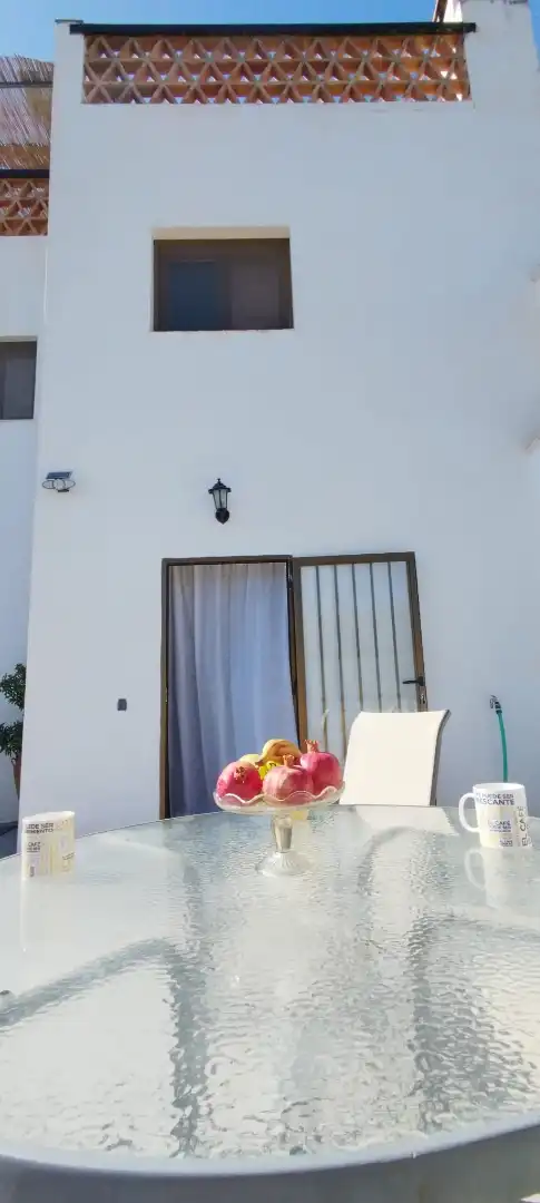 Terrassa de Casa adosada en venda en El Pinar amb Terrassa, Moblat i Forn