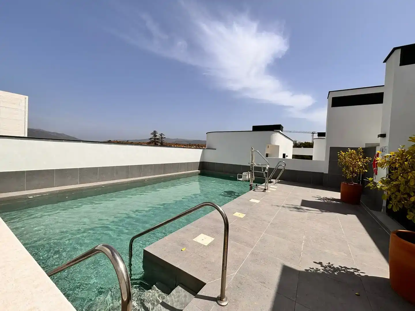 Piscina de Apartamento de alquiler en Tarifa con Aire acondicionado, Piscina y Amueblado