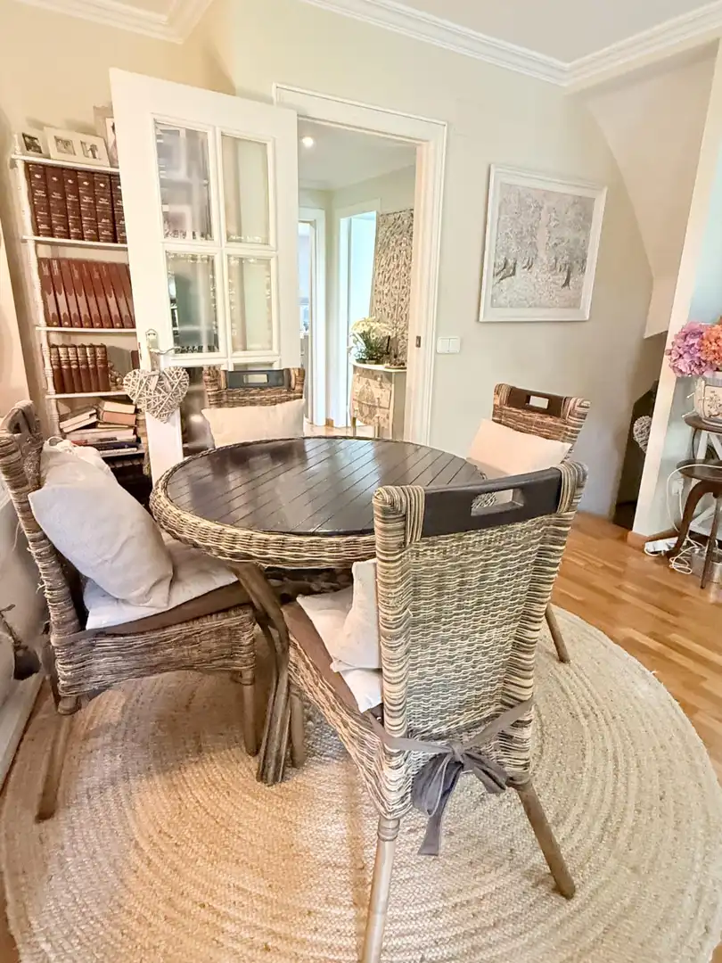 Comedor de Casa adosada en venta en Sant Joan d'Alacant con Jardín privado y Piscina comunitaria
