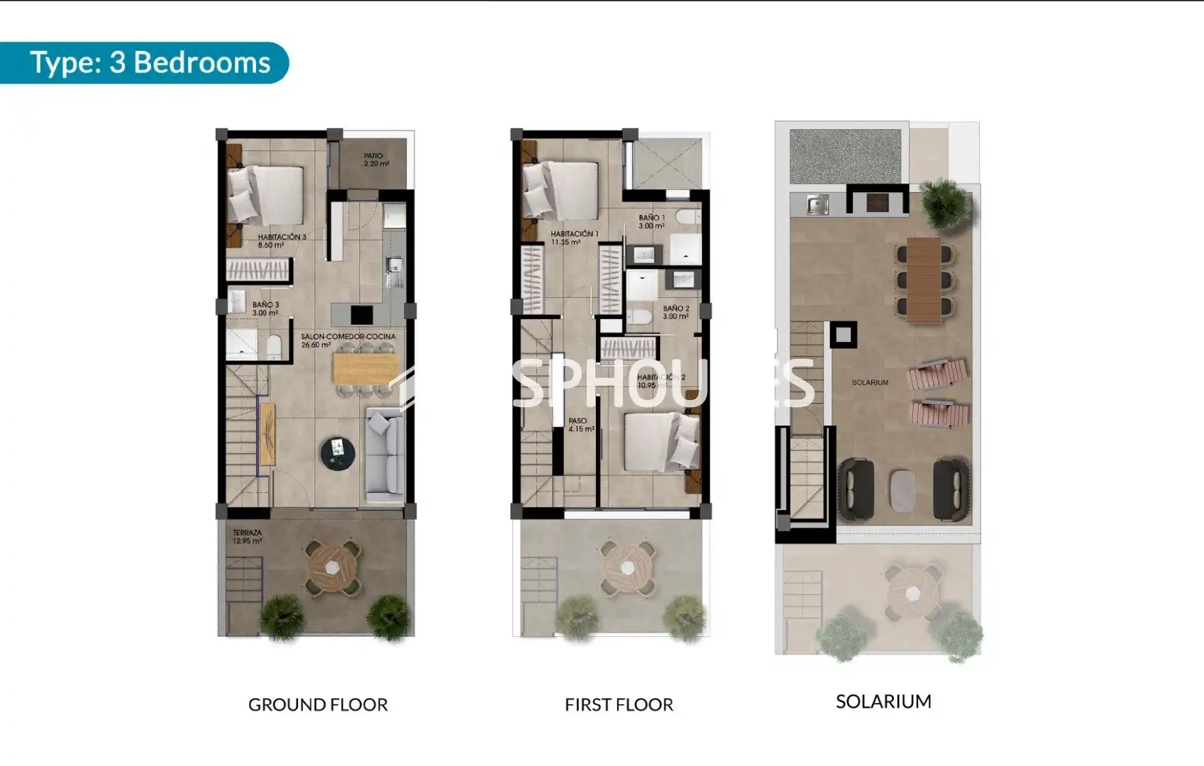 Casa pareada con terraza en venta en Dolores, imagen 18