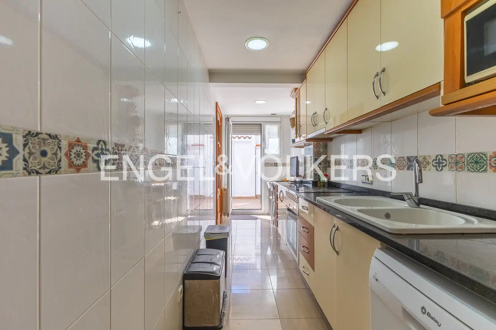 Kitchen of Detached homes for sale in Sabadell  with Air Conditioner, Heating and Terrace