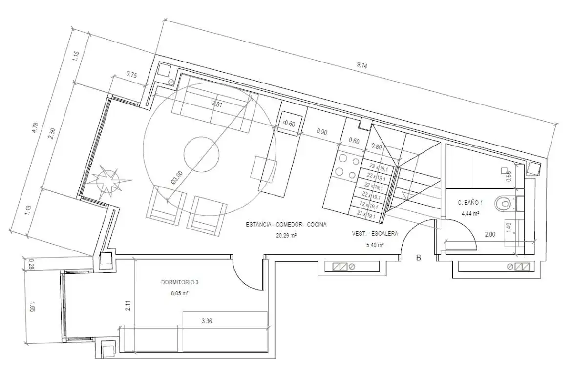 Penthouse zum Verkauf in San Nicasio - Campo de Tiro - Solagua, imagen 3
