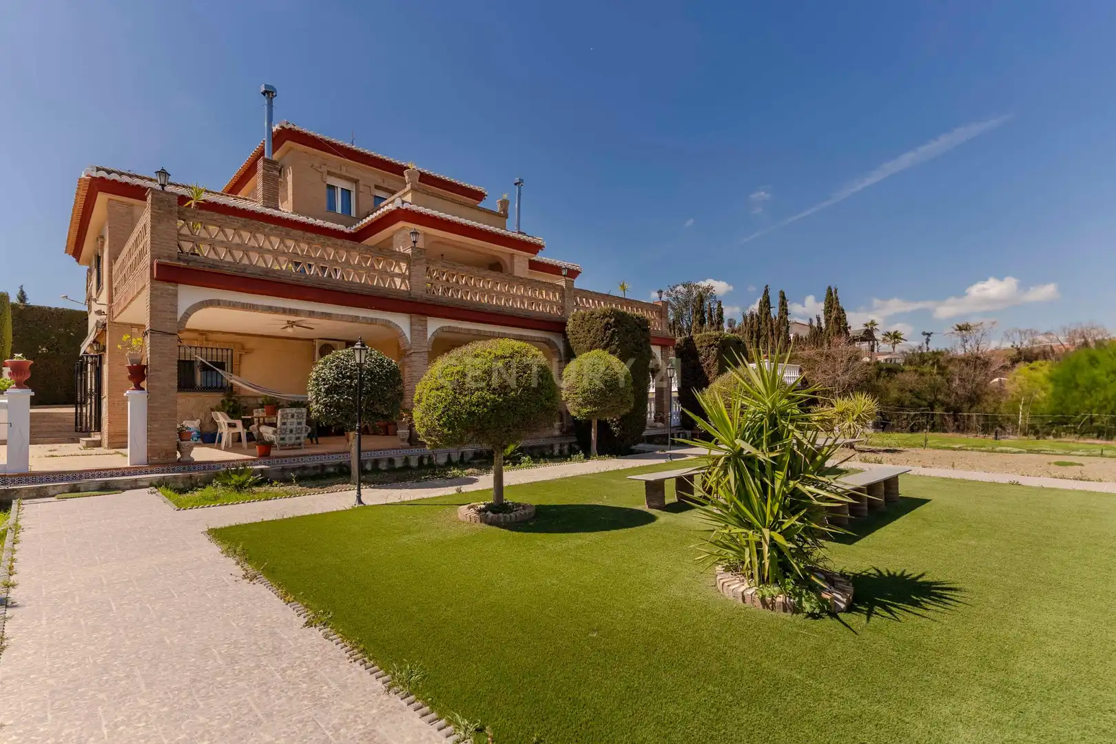 Jardín de Casa o chalet en venta en Las Gabias con Jardín privado, Trastero y Piscina
