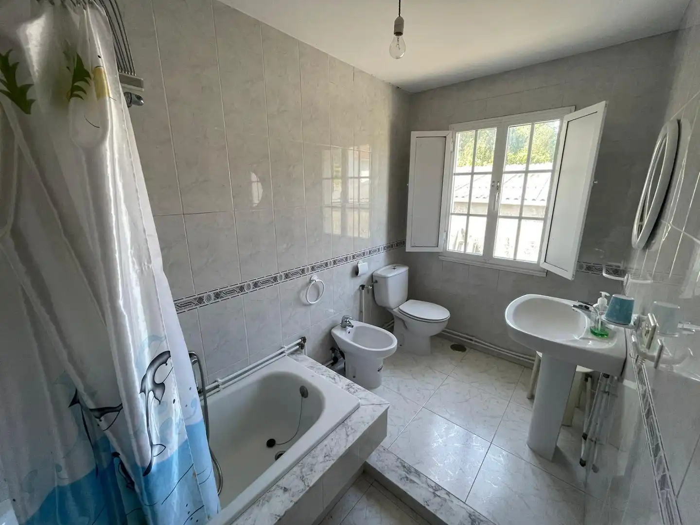 Baño de Casa o chalet en venta en Porto do Son con Jardín privado, Amueblado y Balcón