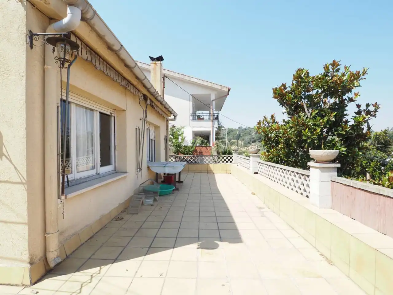 Terrassa de Casa o xalet en venda en Granollers amb Calefacció, Jardí privat i Terrassa