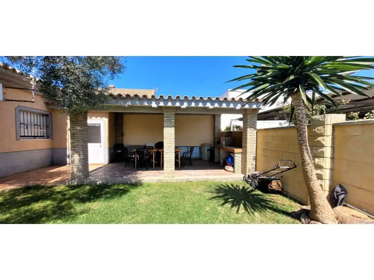 Jardín de Casa o chalet de alquiler en Sanlúcar de Barrameda con Aire acondicionado, Terraza y Trastero