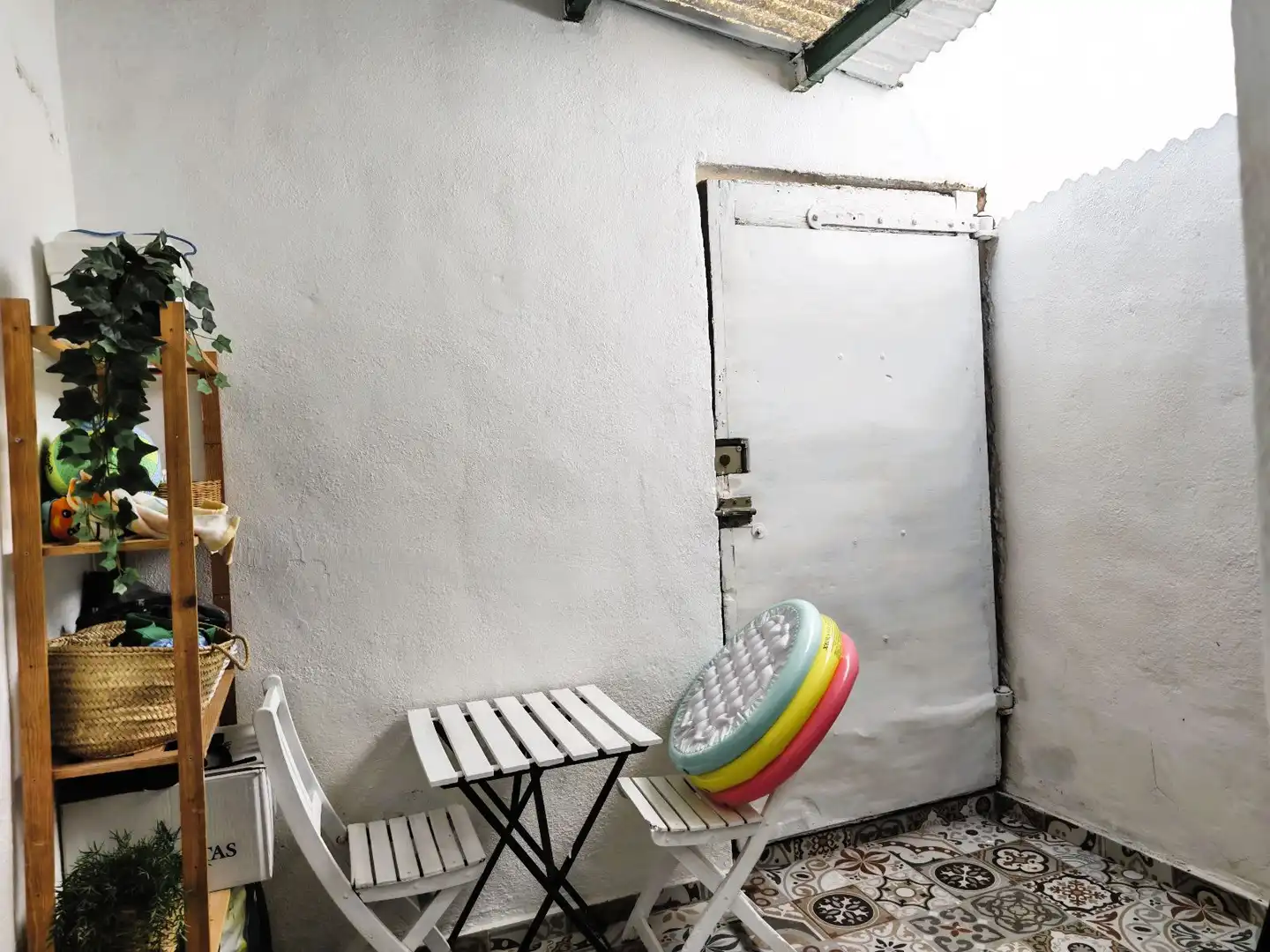 Terraza de Casa o chalet en venta en Centre