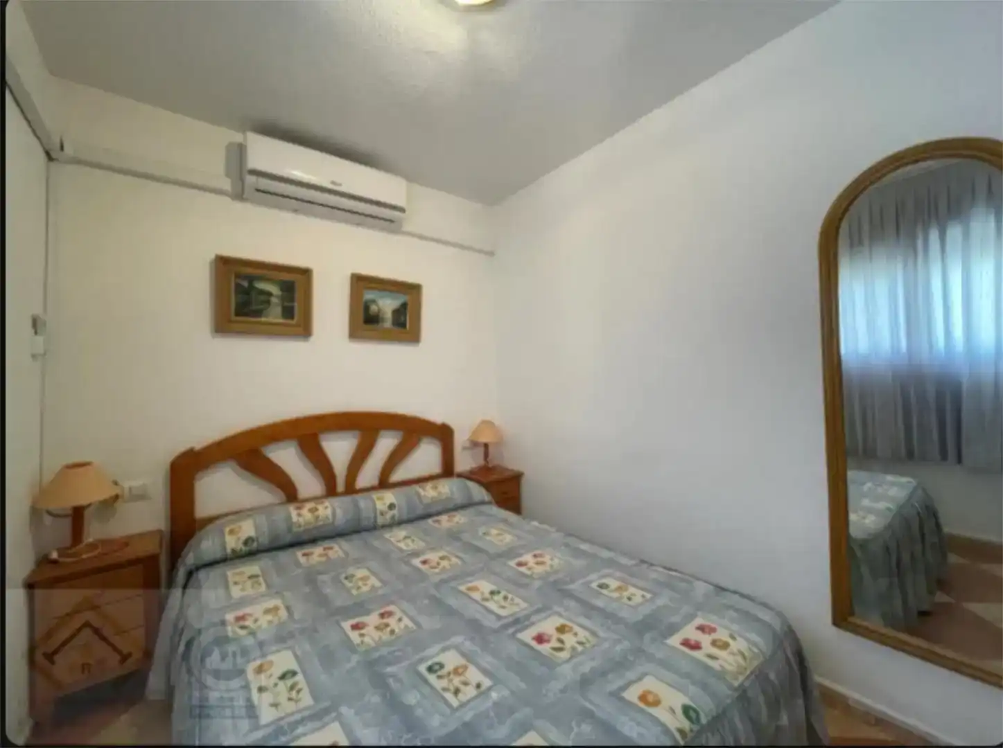Bedroom of Flat for sale in Benidorm  with Air Conditioner and Balcony