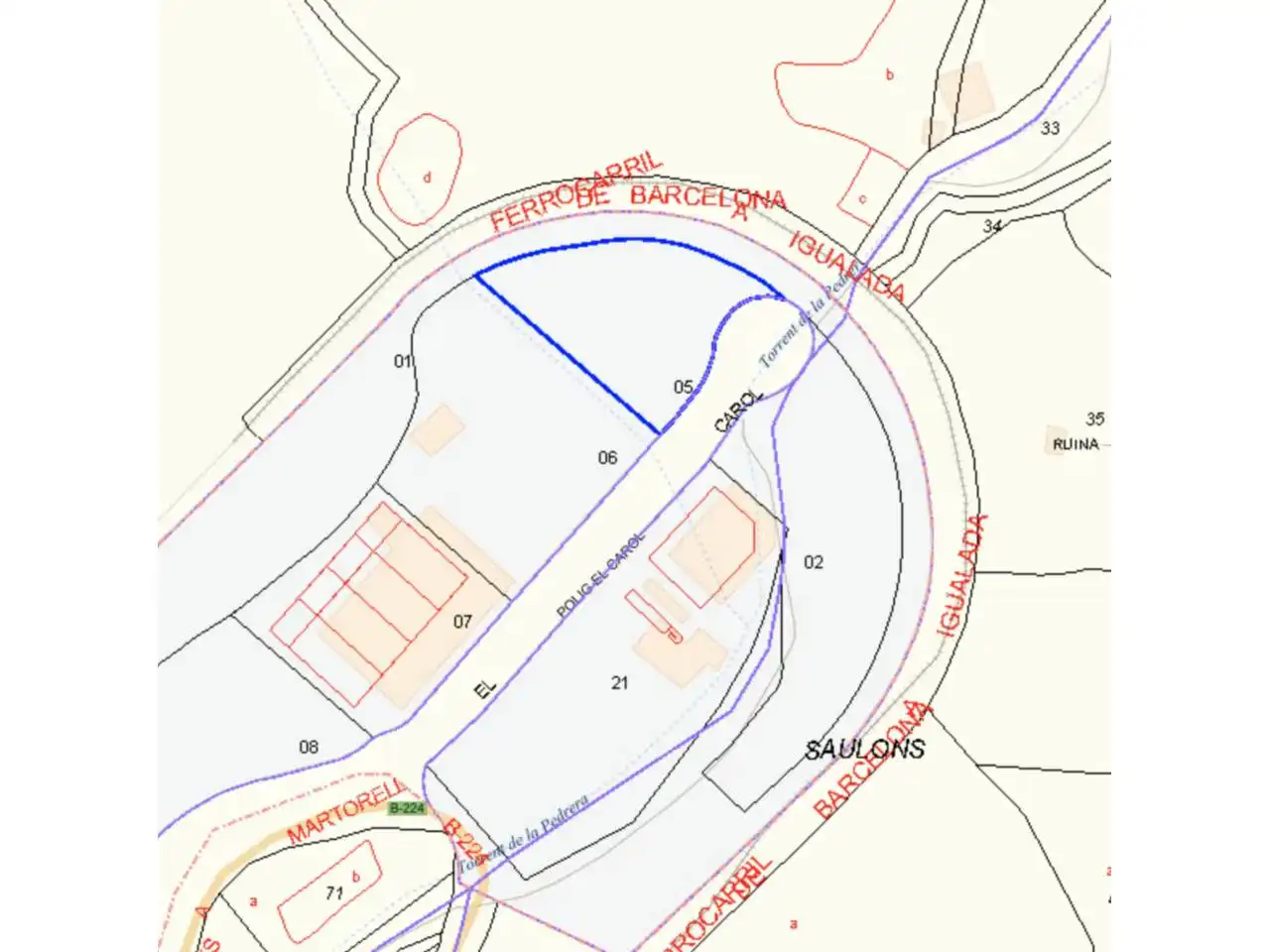 Industrial land for sale in Vallbona d'Anoia