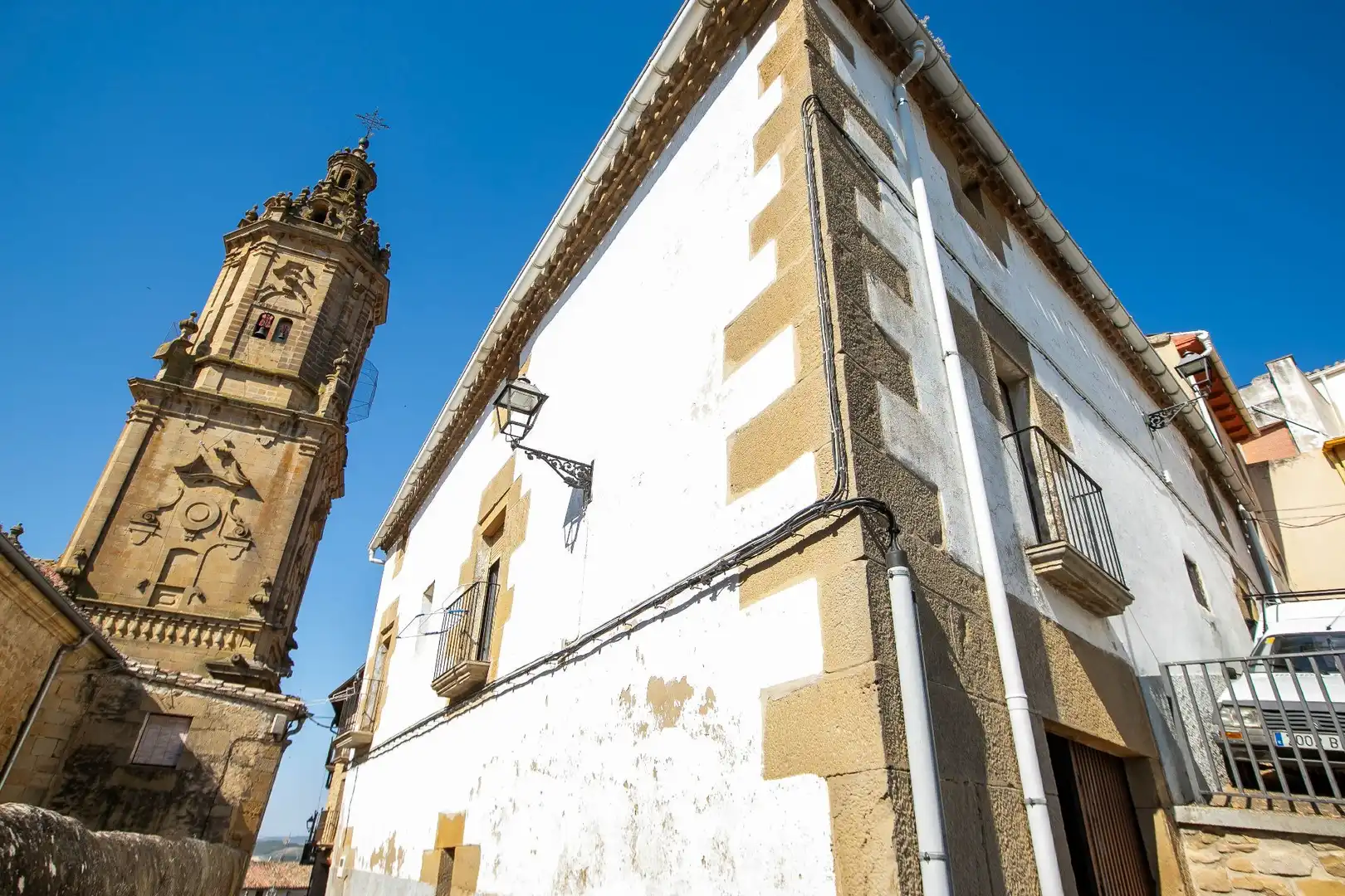 Vista exterior de Casa o chalet en venta en Mendigorria con Calefacción