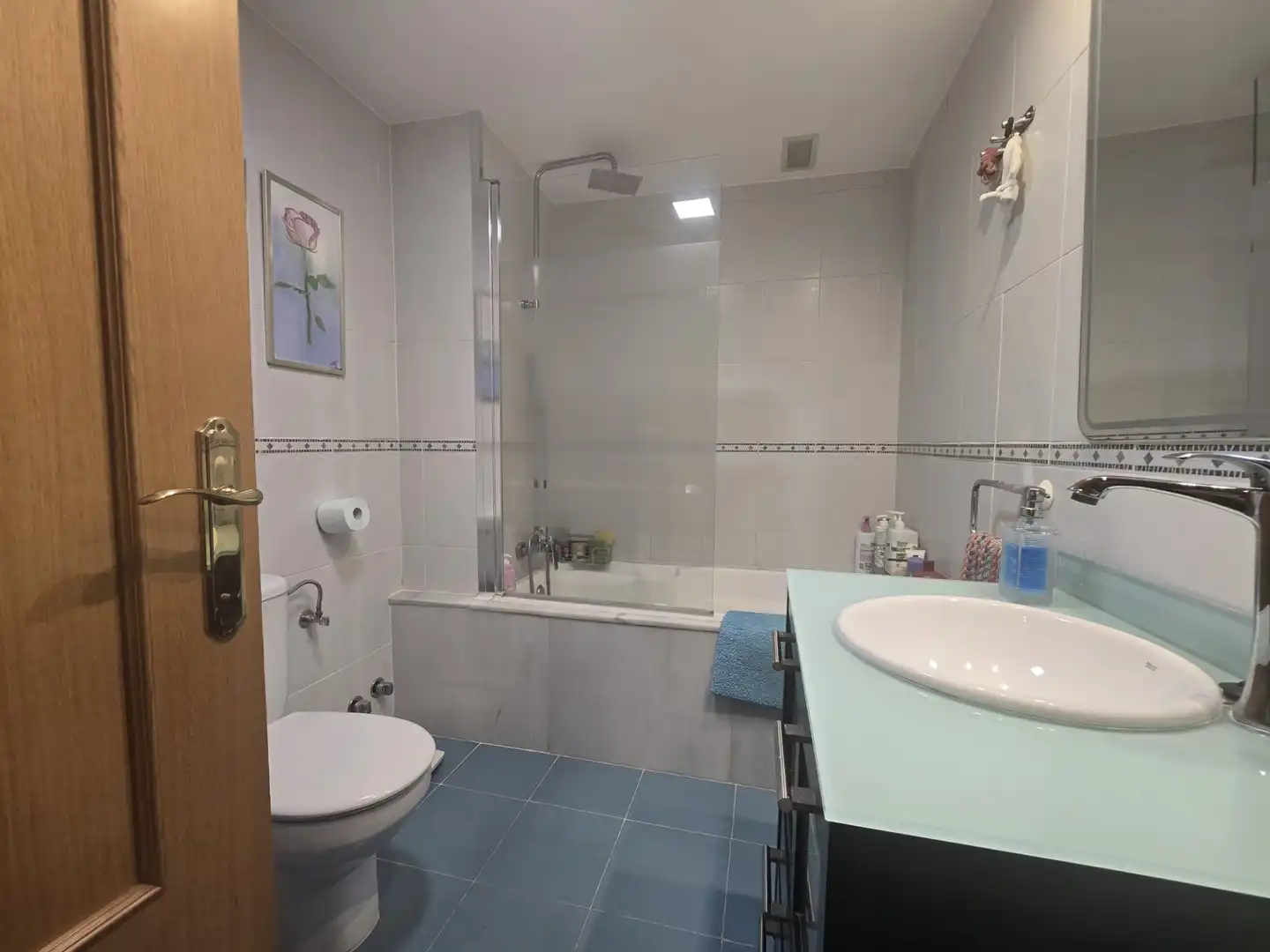 Bathroom of Detached homes for sale in Castellón de la Plana / Castelló de la Plana  with Air Conditioner, Heating and Parquet flooring