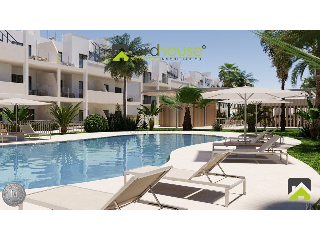 Swimming pool of Flat for sale in Torre-Pacheco