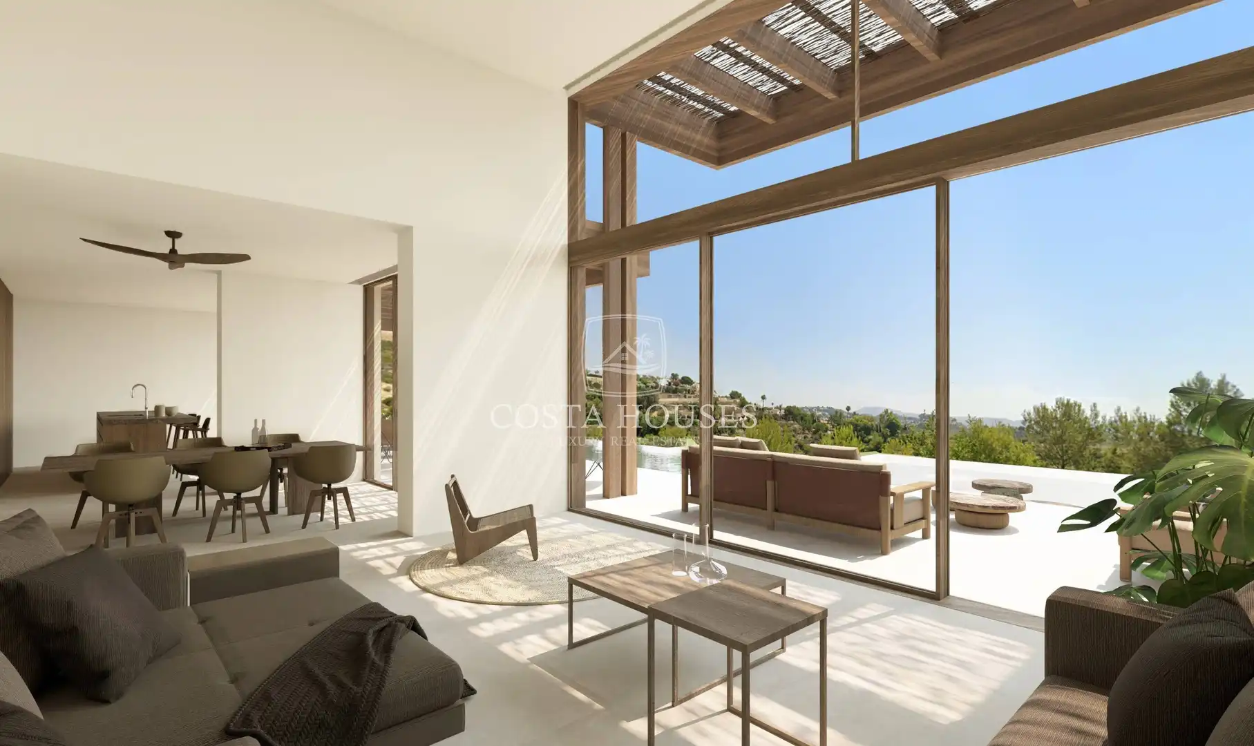 Detached house with terrace for sale in La Fustera, imagen 6
