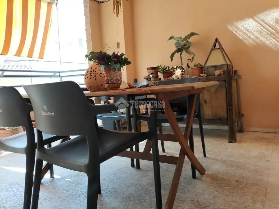 Dining room of Attic for sale in Alicante / Alacant  with Air Conditioner and Terrace