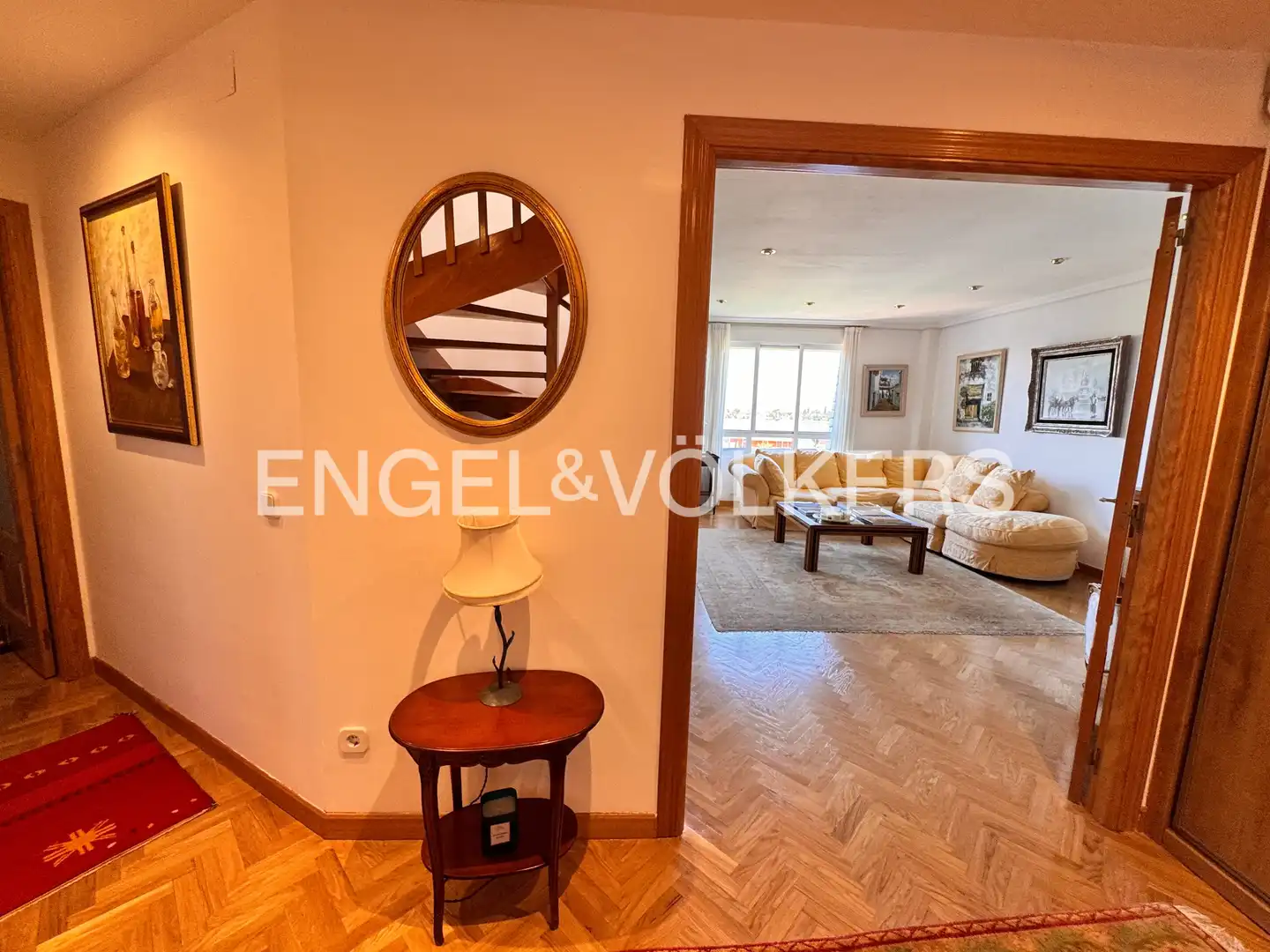 Sala de estar de Ático de alquiler en Majadahonda con Aire acondicionado, Calefacción y Jardín privado