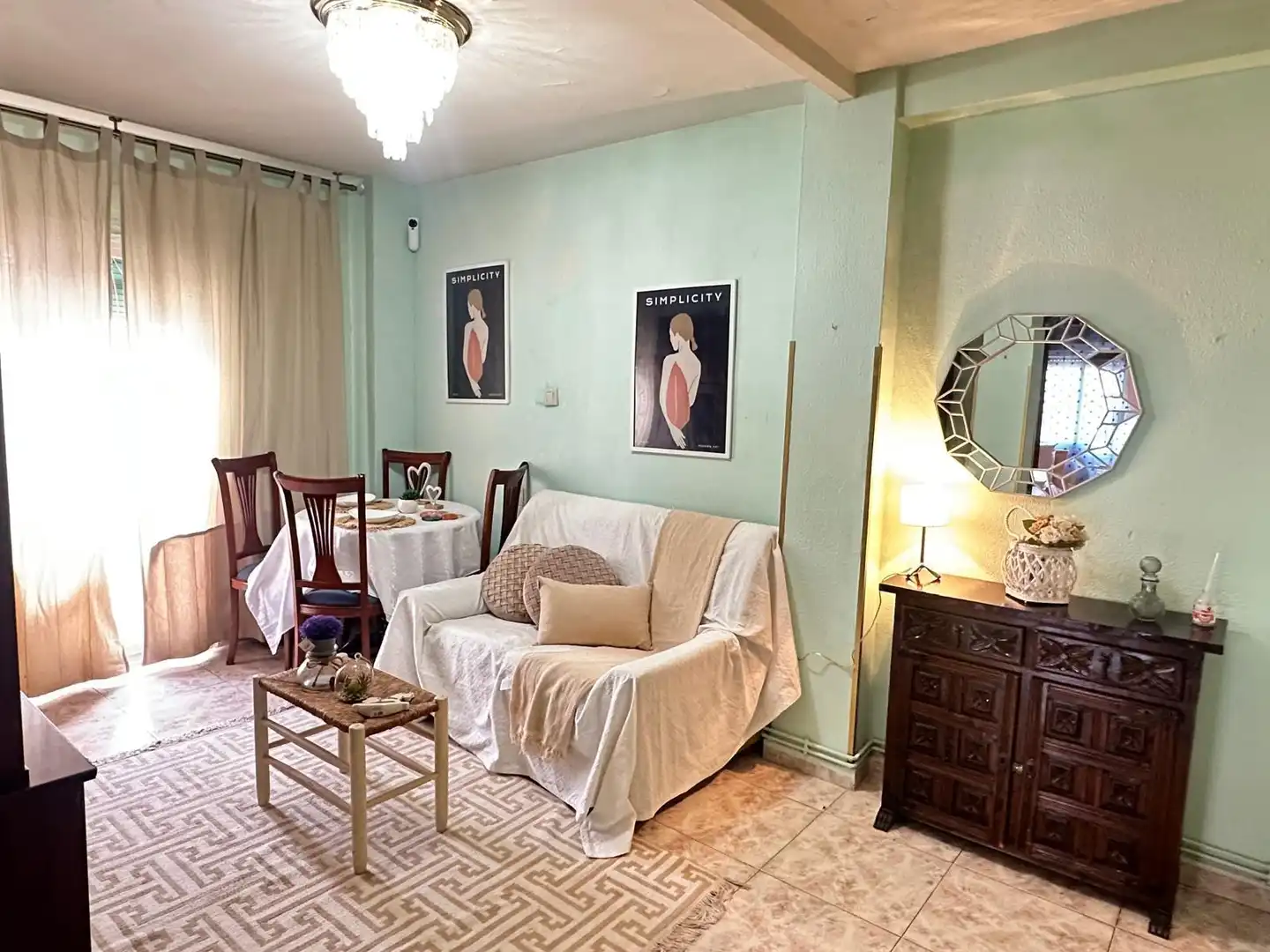 Sala de estar de Piso en venta en Leganés con Calefacción y Terraza