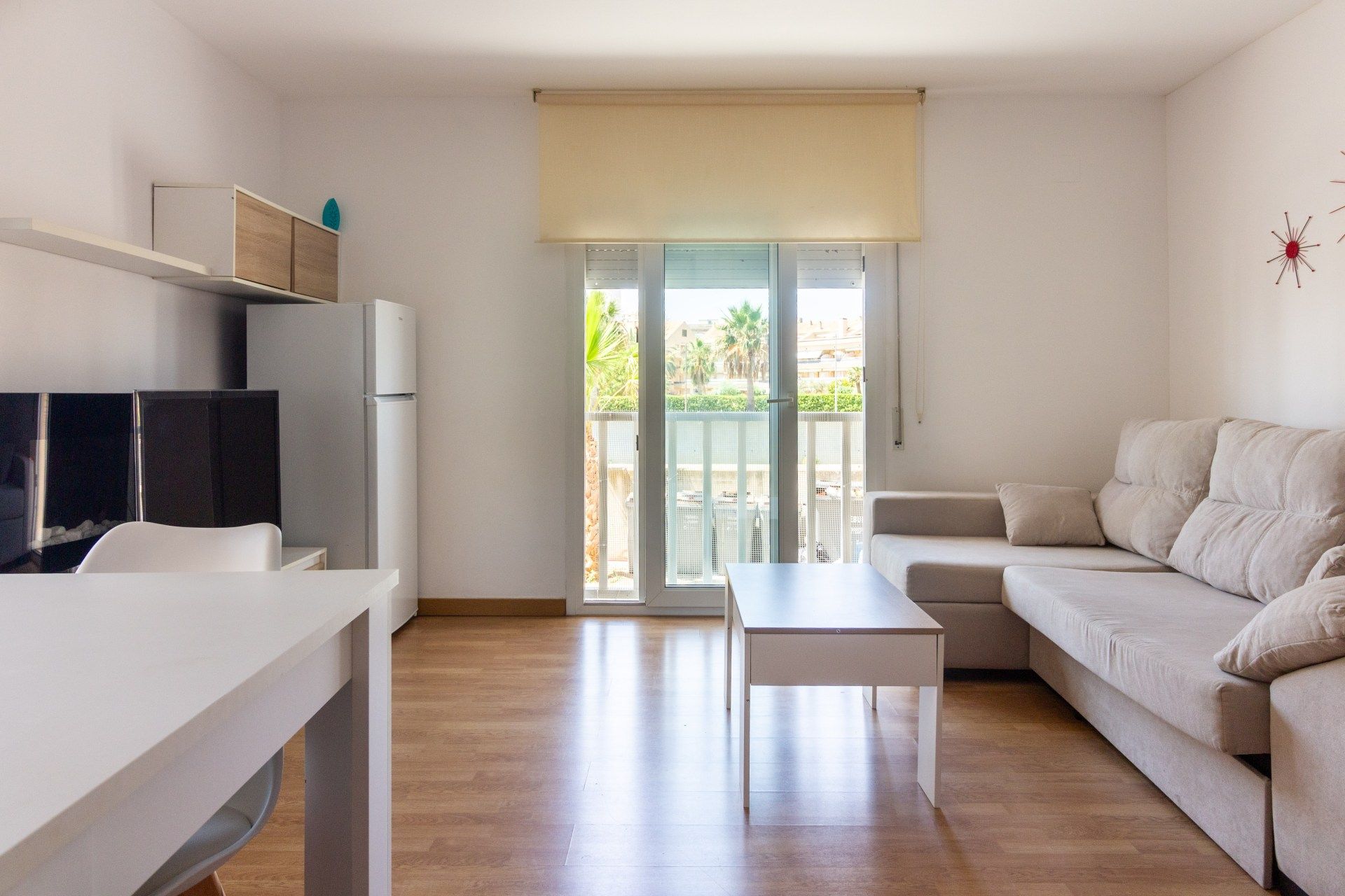 Sala d'estar de Pis en venda en Calonge i Sant Antoni amb Moblat