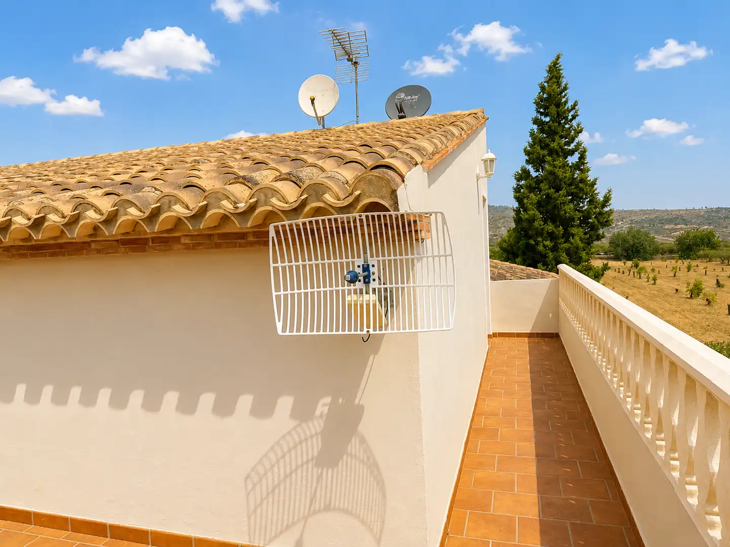 Terraza de Casa o chalet en venta en Ontinyent con Aire acondicionado, Calefacción y Jardín privado