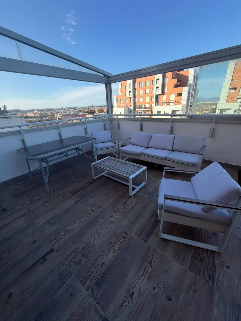 Terrace of Attic for sale in Burjassot  with Air Conditioner, Heating and Terrace