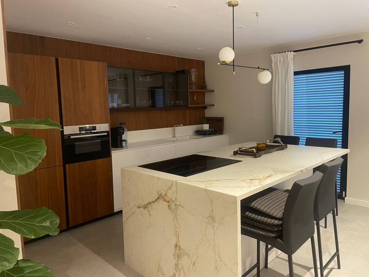 Kitchen of Flat for sale in  Santa Cruz de Tenerife Capital  with Air Conditioner, Terrace and Furnished