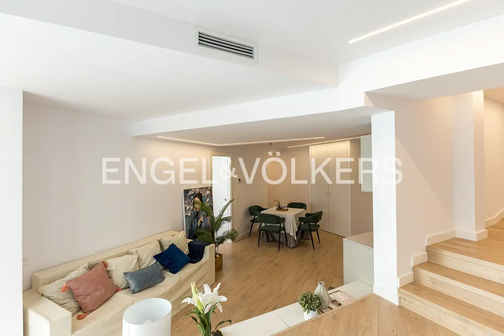 Sala d'estar de Pis en venda en Sabadell amb Aire condicionat, Calefacció i Parquet