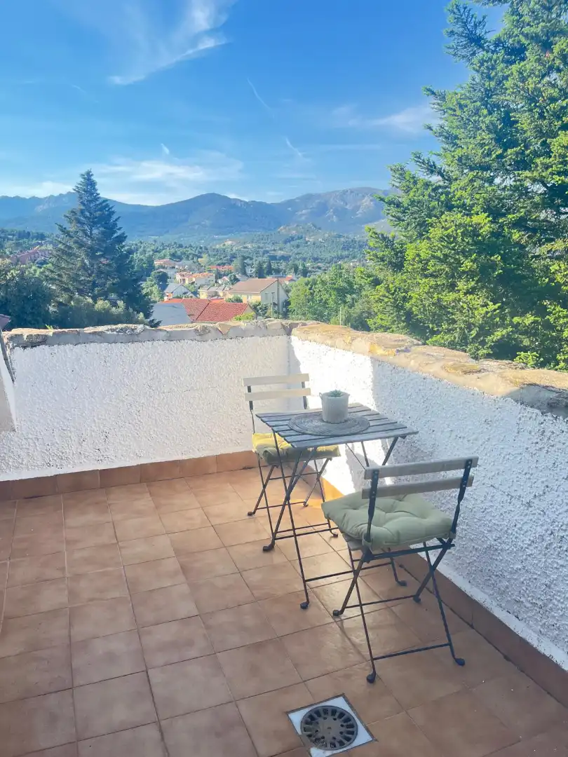 Terraza de Casa o chalet de alquiler en Becerril de la Sierra con Aire acondicionado, Calefacción y Jardín privado