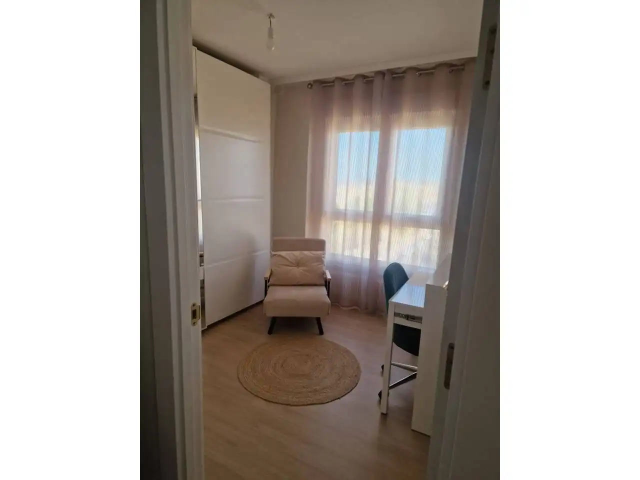 Schlafzimmer von Dachboden zum Verkauf in León Capital  mit Heizung, Parkett und Terrasse