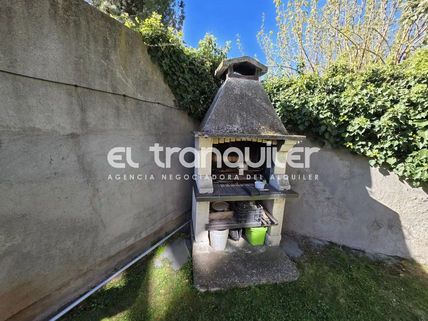 Jardí de Pis de lloguer en Madrid amb Aire condicionat, Parquet i Piscina