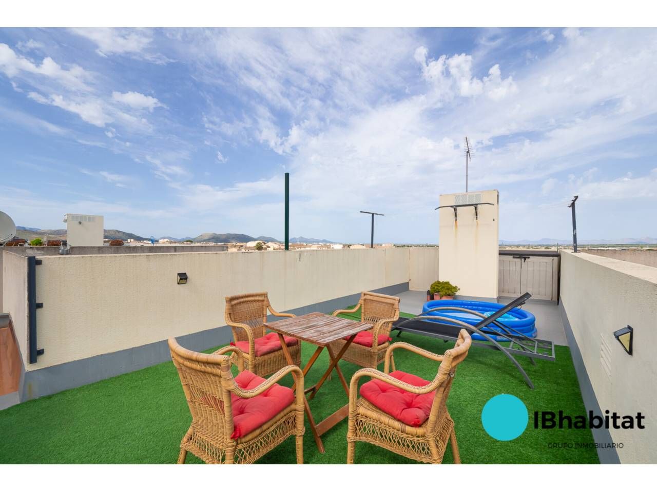 Terrace of Flat for sale in Sa Pobla  with Air Conditioner, Terrace and Storage room