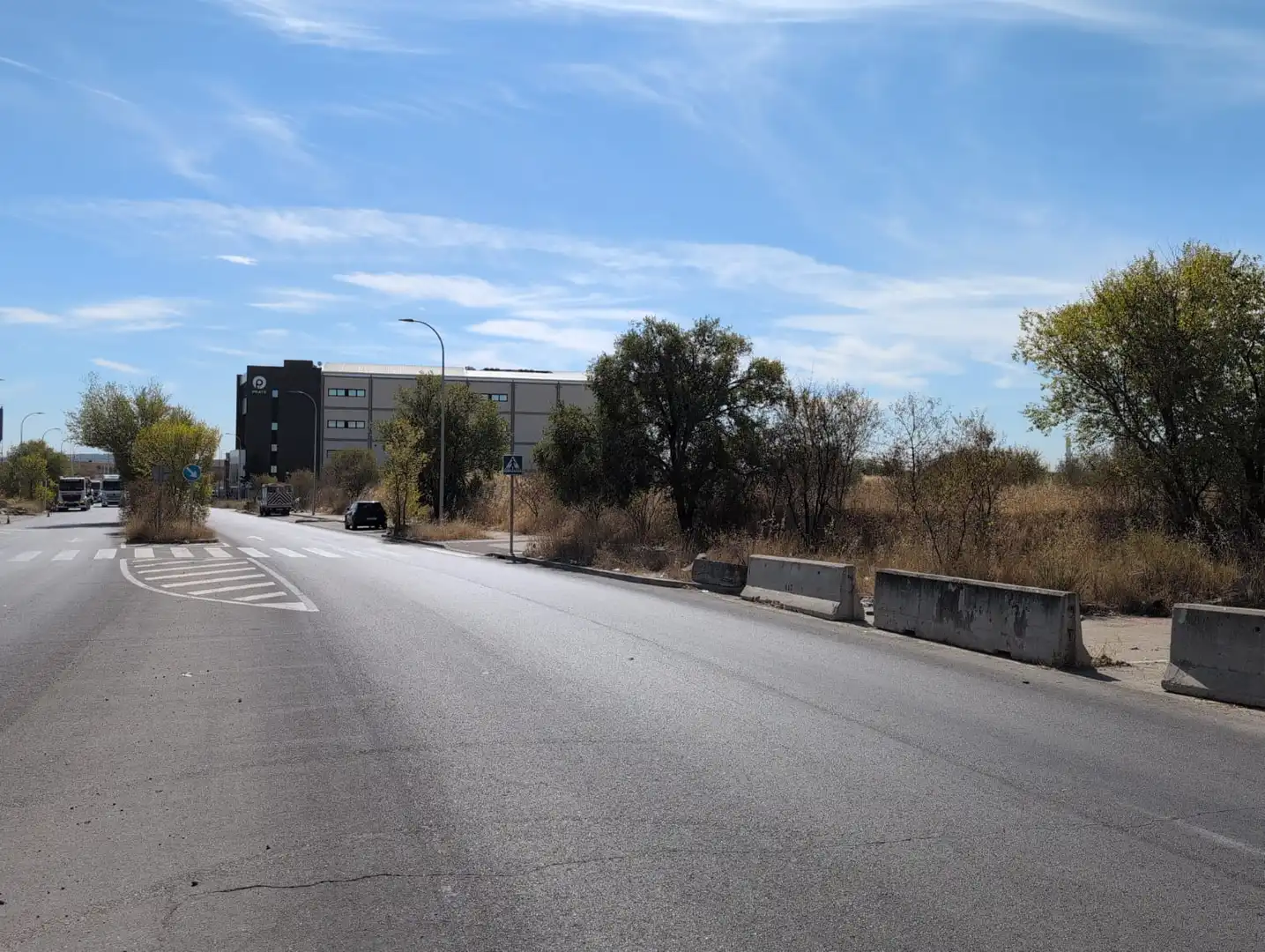 Vista exterior de Terreno industrial en venta en Madrid