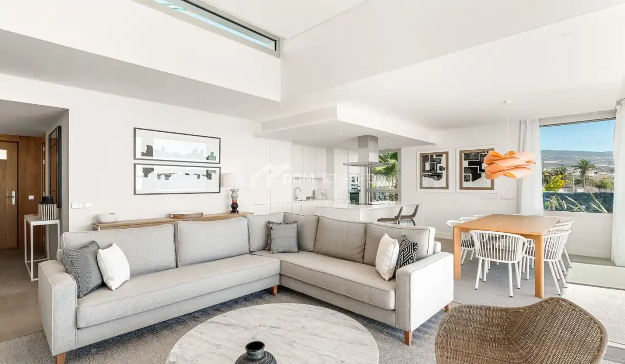 Living room of Flat for sale in Guía de Isora  with Private garden, Terrace and Storage room