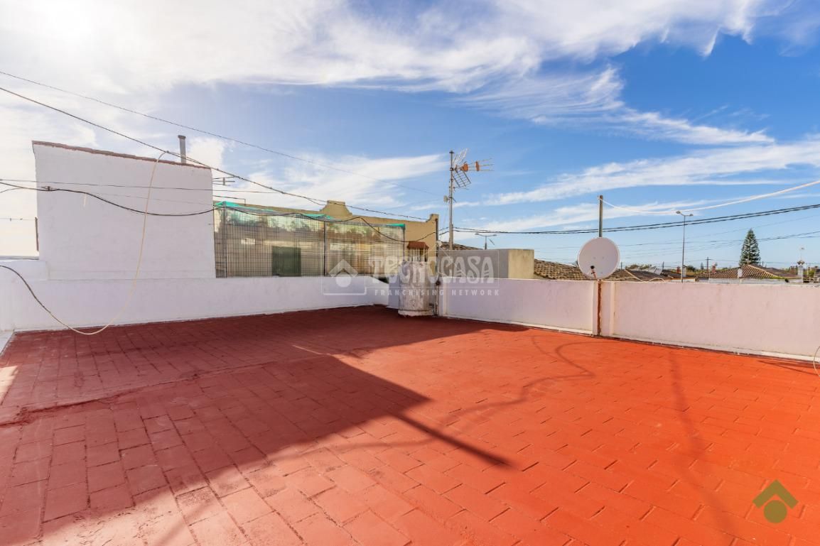 Terrassa de Casa adosada en venda en Chiclana de la Frontera