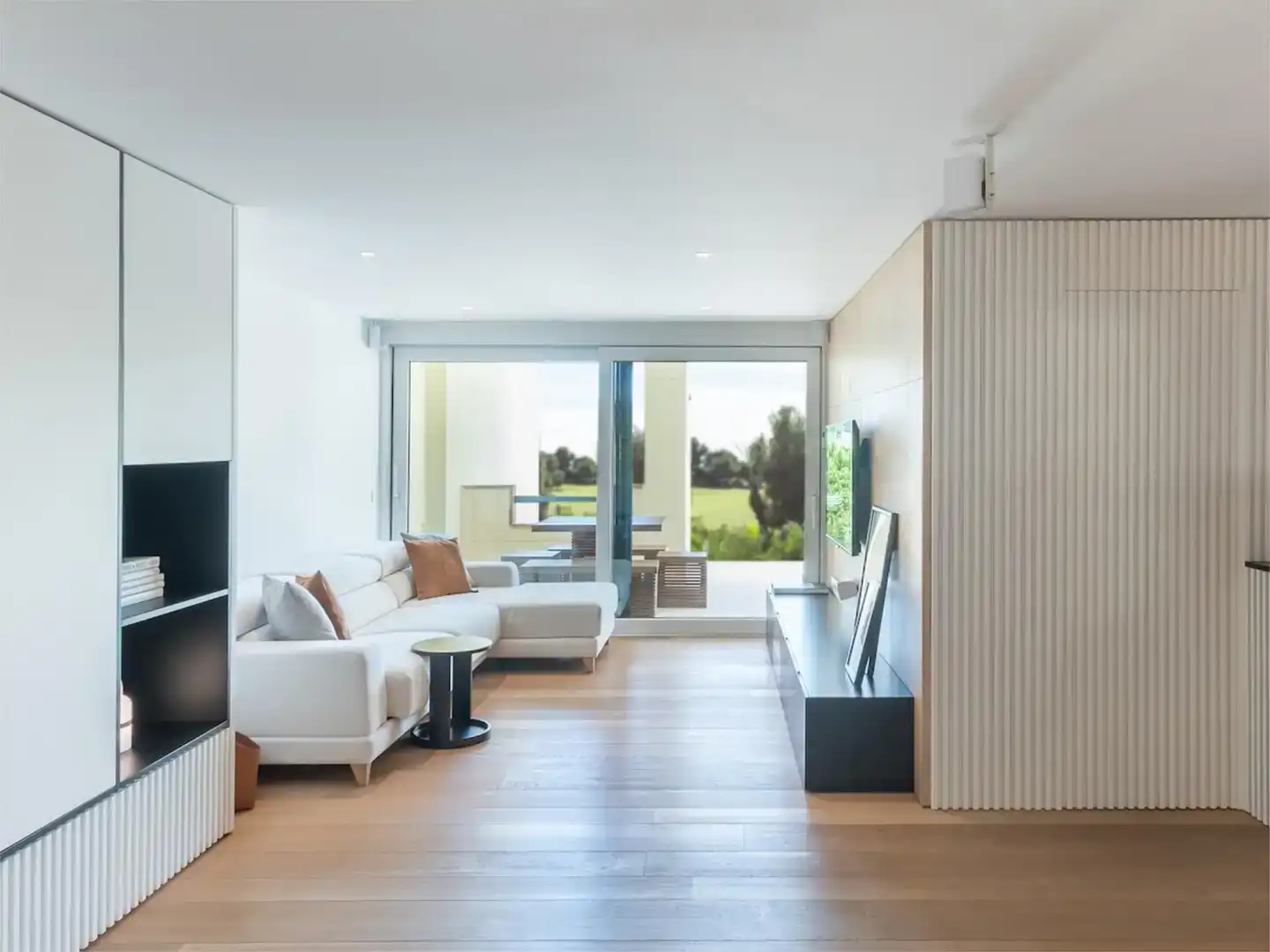 Living room of Flat for sale in Orihuela  with Air Conditioner and Swimming Pool