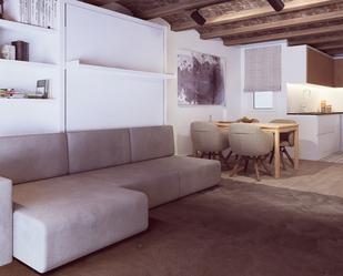 Sala d'estar de Estudi en venda en  Barcelona Capital amb Aire condicionat, Calefacció i Parquet